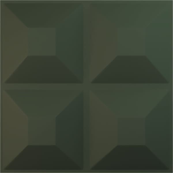 Ekena Millwork 11 7/8in. W x 11 7/8in. H Swindon EnduraWall Decorative 3D Wall Panel Covers 0.98 Sq. Ft. WP12X12SWGHC - main